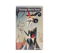 Tarot Deck, 78 Cards Fate Divination, Fortune-Telling Entertainment Game for Adults, Party, Travel, Social Events