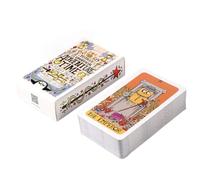 Tarot Deck - 78 Pieces Adventure Cards | English Edition Fortune Telling Book Beginner Friendly Insightful Guidance Reading Cards for Tarot Enthusiasts, Beginners, Girls, Spiritual