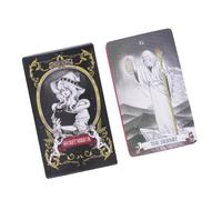 Tarot Deck - 78X Year Theme Tarot Cards for Reading and Meditation, Pocket Size Guide with Astrology Symbols, Fortune Telling Tool for Beginners, Travel, Adventure, Exploration, 4.06x2.36 inches