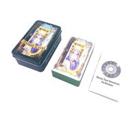 Tarot Deck, Animal Tarot Cards with Paper Guide, Standard English Fortune Telling Board Game, Divination Tools for Spiritual Reading, Gatherings, Parties, Collectors and More