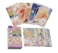 Tarot Deck Beginner, 80 Sheets Social Play Game, 4.13x2.44x1.1 Inch Fortune Oracle Set with Guidance Cards, Group Gathering Activity, Spiritual Tool with Compact Style, Divination Accessory for Adults