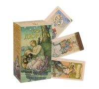 Tarot Deck By Dürer - 78 Pcs Russian Oracle Cards | Fortune Telling Card Set,Divination Tabletop Game For Beginners & Adults, Portable Paper Tarot For Home, Travel & Parties
