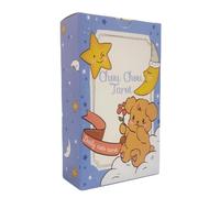 Tarot Deck Cards, 78-Cards Portable Chou Chou Tarot, Mysterious Divination Card, Interactive Psychological Oracle Decks, 12x7cm, Ideal for Future and Past Insight