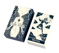 Tarot Deck Cards, Divination Reading Kit, Mystical Divination Set, Symbol Meaning Guide, Intuitive Prediction Tool for Beginners, Experts, Spiritual Practice, Offering, Use of Meditation, Journal