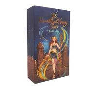Tarot Deck Cards, Nomadic Guidebook Set, Portable Divination Kit, Illustrated English Manual, Easy Learning Tool, Perfect for Beginners, Spiritual Enthusiasts, Girls, Daily Readings