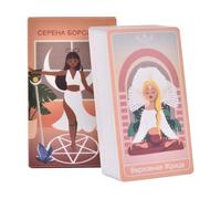 Tarot Deck | Divination Cards,Portable Fortune Telling Toy, Mythical Tarot for Astrology Study Psychic Development