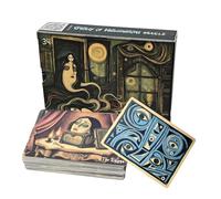 Tarot Deck, Divination Intuition Oracle Decks Set | Meaning Fortune Telling Toys for Reading Personal Daily Pray Travel Dates Witch Beginners Counselors Women Men