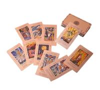 Tarot Deck for Beginner - Retro Figures Illustration Divination Toy,with Guidebook Collectible Card Games,for Youth Adult Collection Family Gathering Travel Bar Dating Celebration