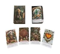 Tarot Deck for Beginners, 78-Piece Portable Smooth Fortune Telling Toys | Multiplayer party card toy for classmates family reunion friends adventure meditation home and travel