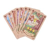 Tarot Deck Joyful, Playing Cards Divination, Standard Tarot Card Set with Symbolic Illustrations, Divination Board Game Cards with User-Friendly Layout, Tarots Card for Friends Gathering Fate