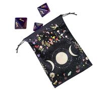 Tarot Deck - Moon Cloth Bag Flannel Card Holder Storage