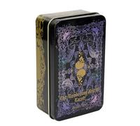 Tarot Deck, Oracle Cards, Divination Game, Wandering Spirit Set English Version with Mystical Art for Magicians Friends Beginners Party Table Reading Gift Board Fun Collectors Entertainment