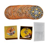 Tarot Deck - Portable Card Reading Set, Complete Guidebook with Illustrations for Divination and Entertainment, Ideal for Adults Family Nights Holiday Festivals Social Travel Home Workplace Camping