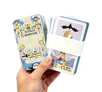 Tarot Deck,Portable Tarot | Party Entertainment Activity,for Social Interaction Holiday Gatherings Travel Home Camping Picnic