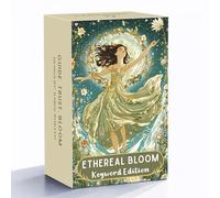 Tarot Deck Unique, 78 Floral Tarot Cards with Meanings on Them, Modern Witch Tarot for Beginners and Experienced Readers, Divination and Spiritual Growth Tool