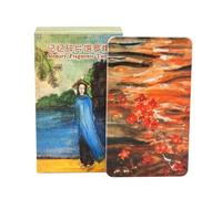 Tarot Decks Set, English Card Deck, Board Game with Interactive Play, Tarot Decks for Family Friends, Divination Game Toy, Collectible Tarots Deck for Parties Gatherings