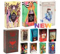 Tarot del Fuego Cards Tarot Deck Oracles E-Guidebook Game Linestrider Dreams Toy Divination Star Spinner Muse Hoodoo Occult Ride