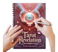 Tarot Diary | A5 Organizer Agenda Tracker | 50 Pages Tarot Guide Book | Suitable For Men In Office Beginners Halloween Meditation And Learning