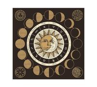 Tarot Divination Table Cloth,Divination Reading Table Cloth - Portable Decorative Tarot Cards Birthday Gift for Beginner