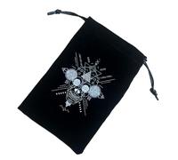 Tarot Drawstring Bags, Tarot Card Storage - Flannel Tarot Card Case Drawstring Reusable Tarot Deck Holder,Tarot Card Pouch Tarot Bags Bundle Pocket Storage Bag for Kids Adults Tarot Enthusiasts, New P