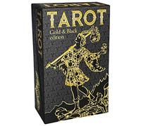 Tarot - Gold and Black Edition: 78 full colour cards with gold foil impressions & instructions