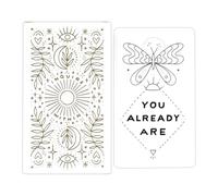 Tarot Guide Cards - 3.94x2.36in Auxiliary Card Meanings for Fortune Telling, Reading Learning with Insight Function, Tarots Tool for Family Gatherings Adventure Dream