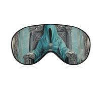 Tarot High Priestess Sleep Eye Mask Night Shade Cover Soft Adjustable for Travel Naps