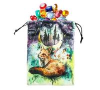 Tarot Holder Pouch - Fabric Drawstring Pouch, Portable Storage Bag | Versatile Tarot Card Case Organizing Divination Tools Like Runes, Crystals Dice Decks Perfect Mystical Storage for Readings Travel