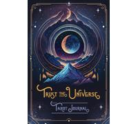 Tarot Journal: A daily reading tracker & notebook | Track your 3 card draw, question & interpretation: Universe Moon & Mountain cover design