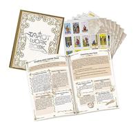 TAROT JOURNAL -Aesthetic Floral | Notebook for Writing Journaling Work School Office Pages with Care with Care with Clear Recording Sections of Work for Energy Monitoring