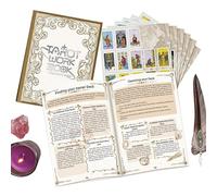 Tarot Journal - Illustrated Journal Pages, Mystical Magic Layout, Spiritual Guide Organiser, Ritual Insight- For Tarot Reading Workbook, Personal Reflection, Divination Practice Record