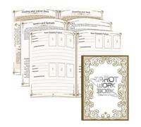 Tarot Journal - Lined Tarot Journaling Notebooks, Vintage Workbook, Energy Tracking | For Daily Practice Recording Reading Divination Journal Tips