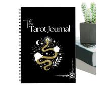 Tarot Journal Notebook,Portable Tarot Spread Workbook - Divination Writing Planner for Meditation Learning School Dream Travel Kitchen Exploration