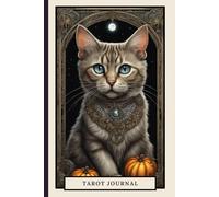Tarot Journal Notebook Tracker: 3 Card Spread. Gothic Cat Tarot Card Design, A5, Glossy Finish Halloween Edition: Record your Tarot Readings: ... (3 Card Spread per page) A5, Glossy Cover