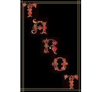 Tarot Journal: Reading Tracker and Notebook blank lined Paper for One card draw or 3 card spread, for Journalling Daily. Antique Cover Design.