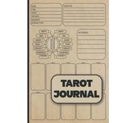 Tarot Journal: Tarot Tracker Notebook | Daily Writing & Reading up to 10 Cards from Deck