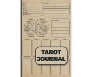Tarot Journal: Tarot Tracker Notebook | Daily Writing & Reading up to 10 Cards from Deck