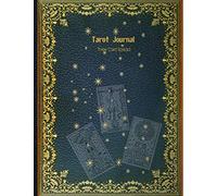 Tarot Journal Three Card Spread - Golden Teal: Beautifully illustrated 200 pages 8.5 x 11inch notebook to record your Tarot Card readings and their outcomes. (Tarot Card Readings Journal)