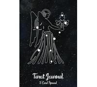 Tarot Journal Three Card Spread: Virgo Zodiac Journal Soft Cover - Tarot Diary for Recording And Interpreting Readings - 200 Page - Compact Travel ... Spread Journal (Tarot Journal: 3 Card Spread)