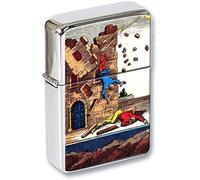 Tarot La Maison de Dieu (The Tower) Flip Top Lighter