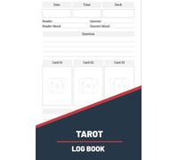 Tarot Log Book: A daily reading tracker and notebook: Track your card draw, question, interpretation, notes: Vintage style moon and stars cover designfor men and women