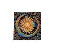 Tarot Meditation Cover Folding Velvet Tarot Cloth Space Efficient Strong Design Spiritual Deck Cloth Suitable for Travel Use