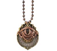 Tarot Necklace,Handmade All Seeing Eye Necklace - Collectible Spiritual Jewelry for Divination Women Meditation Ritual Enthusiasts Holiday Travel Party Birthday