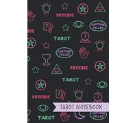 Tarot Notebook: A simple lined notebook with a fun neon Tarot-inspired themed cover for the divination-obsessed. A great gift for Tarot readers!