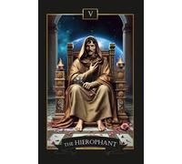 Tarot Notebook - The Hierophant - Giordano Bruno: Esoteric Journal - 101 Blank Pages - Symbolic Spiritual Art