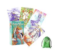 Tarot Of The Golden Wheel Cards,with bag,Firend Game,Fortune Telling Toys