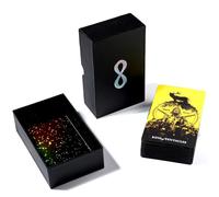 Tarot of the Holy Spectrum | 78 Cards | Premium 350gsm Blue Core | 12x7cm | Elegant Gold Foil Box | Ideal for Intuitive Readings & Spiritual Insight