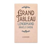Tarot Oracle Cards - 36 Card Portable Tableau lenormnd Deck, Psychological Divination Cards | Insightful Board Game Tool For Future Past Reading Spiritual Guidance Home Tabletop