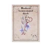 Tarot Oracle Deck - Cards for Fortune Telling | Glossy Finish with Artistic Design, Divination Board Game for Friends, Entertainment Tool, Witch Accessories for Gathering Party