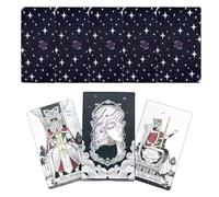 Tarot Oracle Deck, Reading Cards for Beginners, Easy Interpretation, Fortune Telling Game for Home Travel, Divination Cards with Elegant Design, Personal Growth Meditation for Party Spiritual